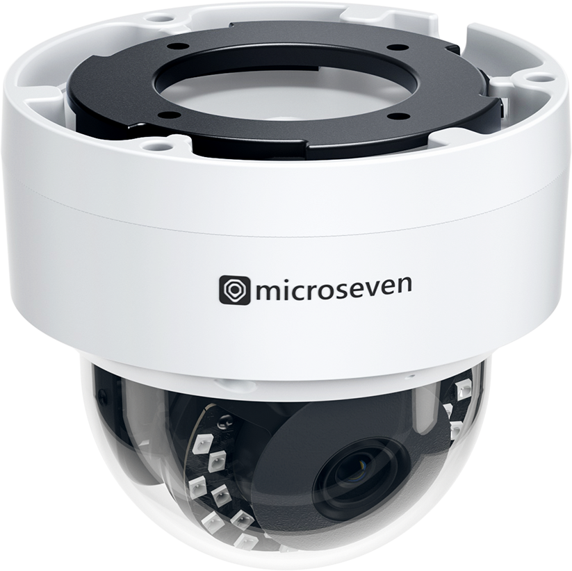 Microseven M7D4K-POESA 4K (8MP) IP POE Professional Open Source Security Vandalproof Dome Camera