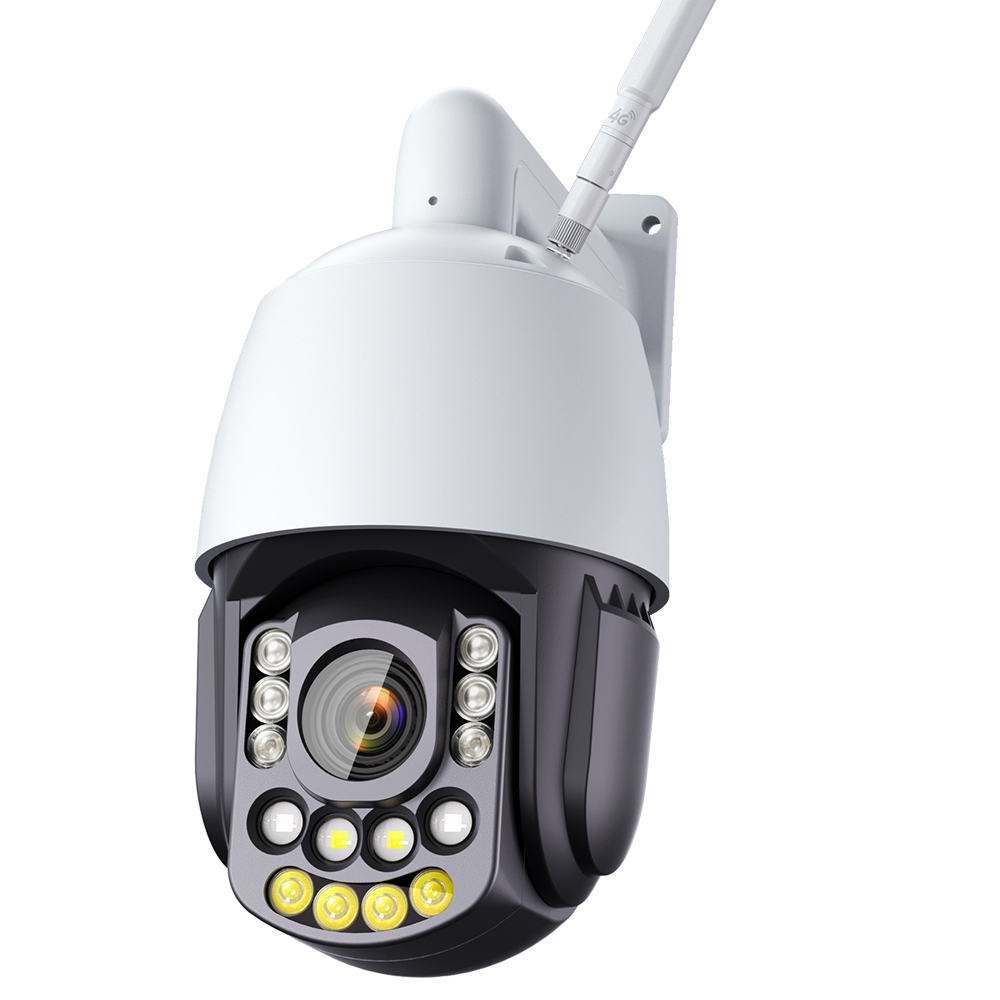 Microseven M7D4K-PTZV20X-POESAA 4K (8MP) IP WiFi (2.4/5GHz) POE 30X Optical Zoom PTZ Professional Open Source Security Dome Camera